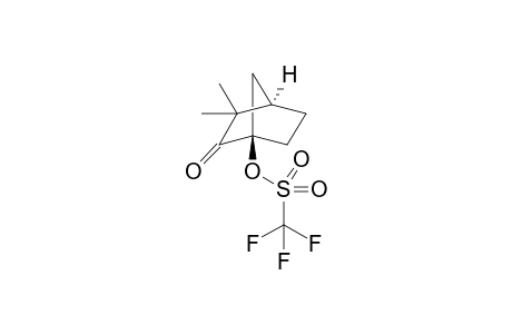 (1R,4R)-3,3-dimethyl-2-oxobicyclo[2.2.1]heptan-1-yl trifluoromethanesulfonate