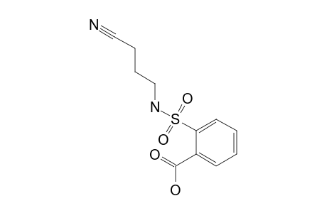 2-(3-cyanopropylsulfamoyl)benzoic acid