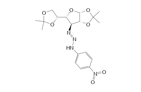 .alpha.-D-Galactofuranose, 3-deoxy-1,2:5,6-bis-O-(1-methylethylidene)-3-[3-(4-nitrophenyl)-1-triazenyl]-