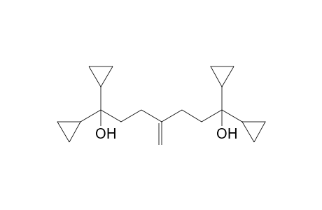 1,1,7,7-Tetracyclopropyl-4-methyleneheptane-1,7-diol