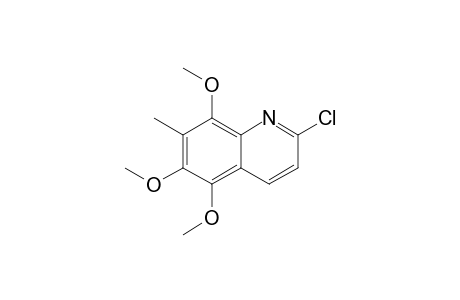 2-Chloro-5,6,8-trimethoxy-7-methylquinoline