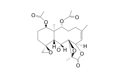 (1R,2R,5Z,7R,8S,9R,10R,11S,14R,17S)-2,14-DIACETOXY-8,17:11,20-BISEPOXY-9-HYDROXYBRIAR-5-EN-18-ONE