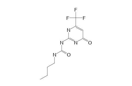 2-BUTYLUREIDO-6-TRIFLUOROMETHYL-4-PYRIMIDINONE;ENOL-FORM