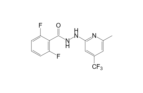 2,6-difluorobenzoic acid, 2-[6-methyl-4-(trifluoromethyl)-2-pyridyl]hydrazine