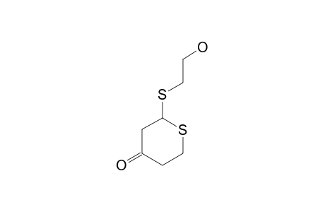 2-(2-HYDROXYETHYLTHIO)-TETRAHYDRO-4-H-THIOPYRAN-4-ONE