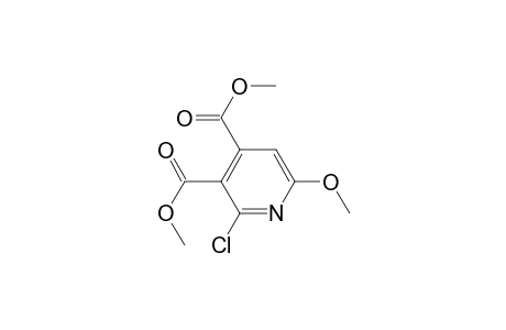 3,4-Pyridinedicarboxylic acid, 2-chloro-6-methoxy-, dimethyl ester