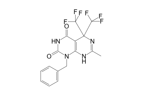 1-Benzyl-7-methyl-5,5-bis(trifluoromethyl)-5,8-dihydropyrimido[4,5-d]pyrimidine-2,4(1H,3H)-dione