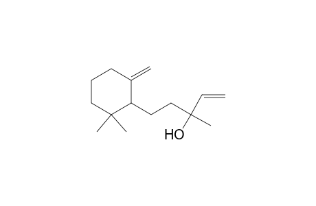 5-(2,2-dimethyl-6-methylene-cyclohexyl)-3-methyl-pent-1-en-3-ol