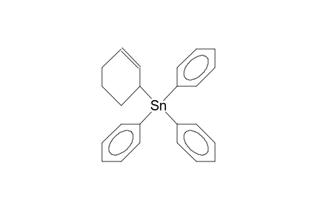 3-Triphenylstannyl-cyclohexene