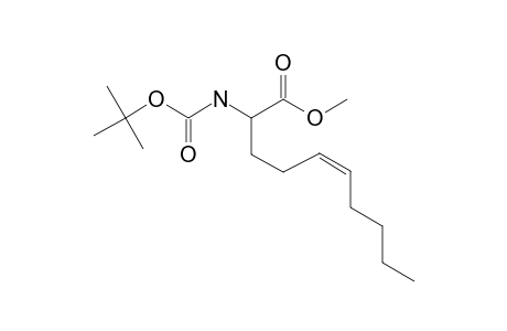 METHYL-CIS-2-(TERT.-BUTOXYCARBONYLAMINO)-DEC-5-ENOATE
