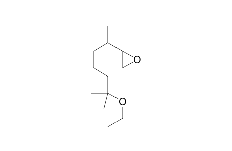 7,8-Epoxy-2-ethoxy-2,6-dimethyloctane