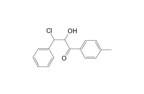 3-Chloro-2-hydroxy-1-(4-methylphenyl)-3-phenylpropanone