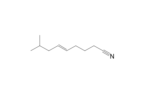 (E)-8-Methyl-5-nonenenitrile