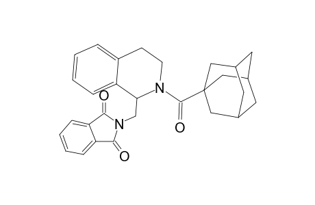 2-[[2-(1-adamantylcarbonyl)-3,4-dihydro-1H-isoquinolin-1-yl]methyl]isoindole-1,3-dione