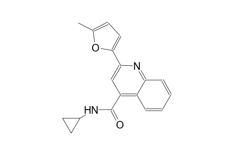 N-cyclopropyl-2-(5-methyl-2-furyl)-4-quinolinecarboxamide