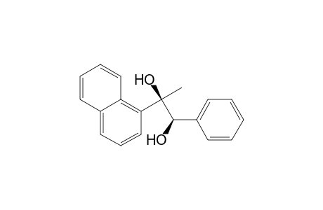 1,2-Propanediol, 2-(1-naphthalenyl)-1-phenyl-, (R*,R*)-