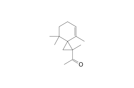 Spiro[2.5]oct-4-ene, 1-acetyl-1,4,8,8-tetramethyl-