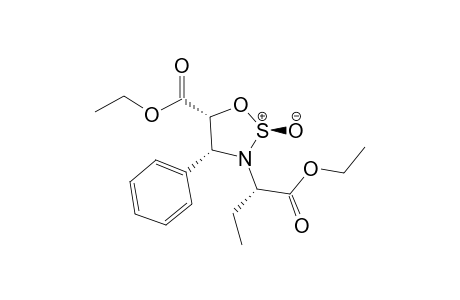 (2R,4R,5R)-5-Ethoxycarbonyl-3-(1-ethoxycarbonyl-1alpha-ethyl)methyl-4-phenyl-1,2,3-oxathiazolidine-2-oxide