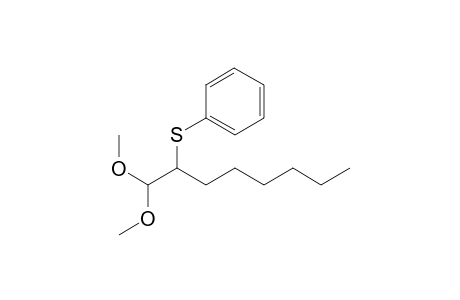 1,1-Dimethoxy-2-(phenyltjio)octane