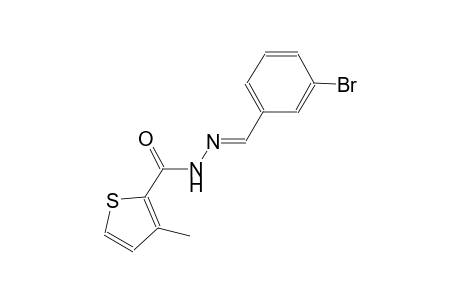 N'-[(E)-(3-bromophenyl)methylidene]-3-methyl-2-thiophenecarbohydrazide