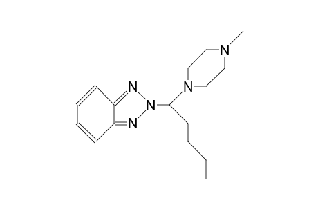 2-(1-<N-Methyl-piperazino>-pentyl)-2H-benzotriazole