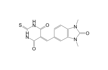 4,6(1H,5H)-pyrimidinedione, 5-[(2,3-dihydro-1,3-dimethyl-2-oxo-1H-benzimidazol-5-yl)methylene]dihydro-2-thioxo-