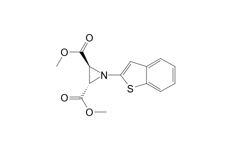 2,3-Aziridinedicarboxylic acid, 1-benzo[b]thien-2-yl-, dimethyl ester, trans-