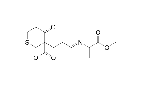 Methyl N-[3-(2'-methoxycarbonyl-4'-oxotetrahydrothiopyranyl)propylidene]alaninate