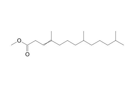 4,8,12-trimethyl tridec-3-enoic acid methylester