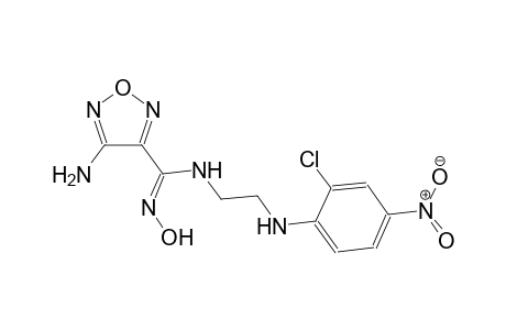 1,2,5-oxadiazole-3-carboximidamide, 4-amino-N-[2-[(2-chloro-4-nitrophenyl)amino]ethyl]-N'-hydroxy-