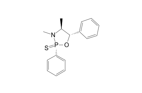 4,N-DIMETHYL-2,5-DIPHENYL-1,3,2-OXAZAPHOSPHOLIDINE-2-THIONE