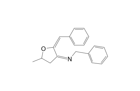 (Z)-N-Benzyl-2-((E)-benzylidene)-5-methyldihydrofuran-3(2H)-imine