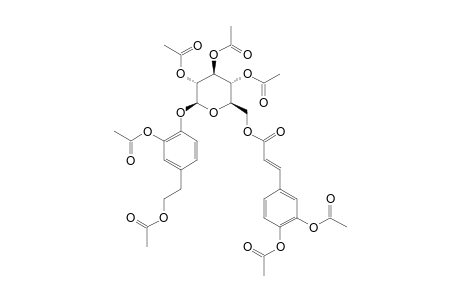 2-HYDROXY-4-(2-HYDROXYETHYL)-PHENYL-6-O-TRANS-CAFFEOYL-BETA-D-GLUCOPYRANOSIDE-HEPTAACETATE