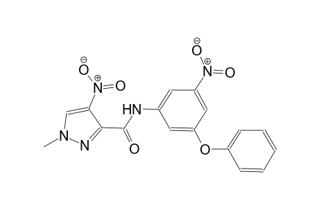 1-methyl-4-nitro-N-(3-nitro-5-phenoxyphenyl)-1H-pyrazole-3-carboxamide