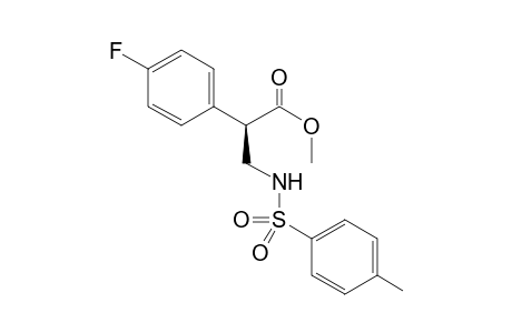 Methyl (R)-2-(4-fluorophenyl)-3-((4-methylphenyl)sulfonamido)propanoate