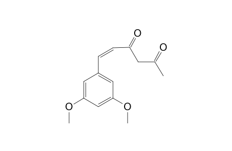 (Z)-1-(3,5-DIMETHOXYPHENYL)-HEX-1-ENE-3,5-DIONE
