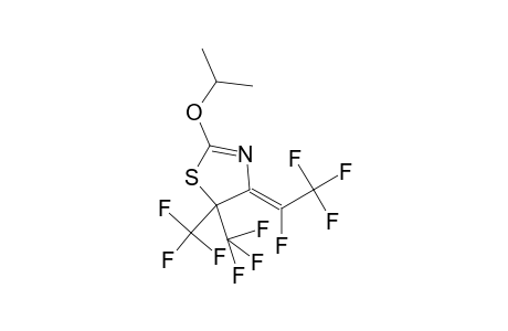 2-Isopropoxy-4-(1',2',2',2'-tetrafluoroethenlidene)-5,5-bis(trifluoromethyl)-4,5-dihydro-1,3-thiazole