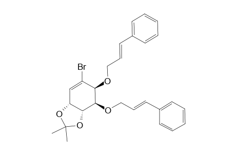 #11;[3AR-(3A-ALPHA,4-ALPHA,5-ALPHA,7A-ALPHA)]-6-BROMO-2,2-DIMETHYL-4,5-BIS-(3-PHENYL-(E)-2-PROPENYLOXY)-3A,4,5,7A-TETRAHYDRO-2,2-DIMETHYL-1,3-BENZODIOXOLE