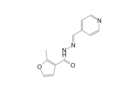 2-methyl-N'-[(E)-4-pyridinylmethylidene]-3-furohydrazide