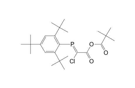(Z)-2-Chloro-2-[ 2',4',6'-tri(t-butyl)phenyl ]phosphanylideneacetyl 2,2-dimethylpropionate