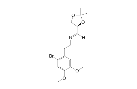 (S)-2-BrOMO-N-[2,2-DIMETHYL-1,3-DIOXOLAN-4-YL)-METHYLENE]-4,5-DIMETHOXYBENZENEETHANAMINE