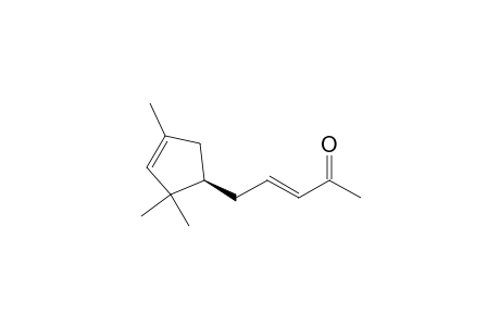 3-Penten-2-one, 5-(2,2,4-trimethyl-3-cyclopenten-1-yl)-, [R-(E)]-