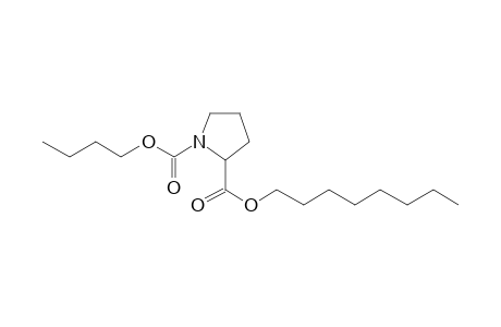 L-Proline, N-butoxycarbonyl-, octyl ester