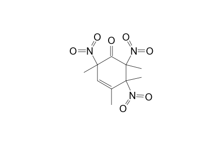 2,4,5,6-tetramethyl-2,5,6-trinitrocyclohex-3-en-1-one
