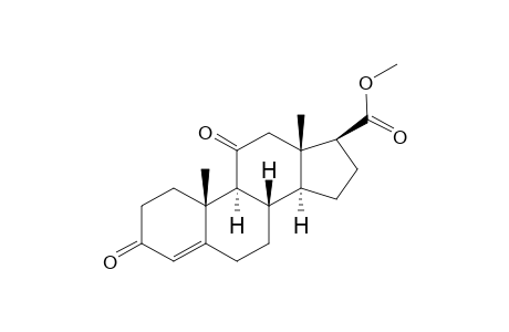 3,11-Dioxoandrost-4-ene-17β-carboxylic acid, methyl ester