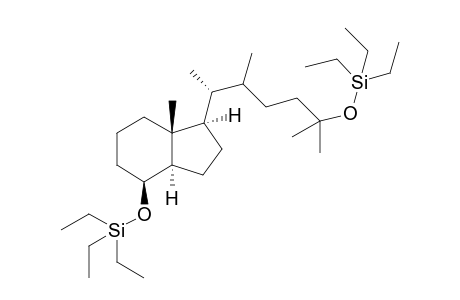 (8S,20R,22.xi.)-Des-A,B-8-[(triethylsilyl)oxy]-22-methyl-25-[(triethylsilyl)oxy]-cholestane