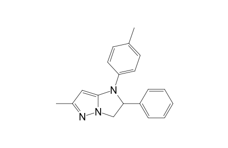 6-Methyl-1-(4-methylphenyl)-2-phenyl-2,3-dihydroimidazo[1,2-b]pyrazole
