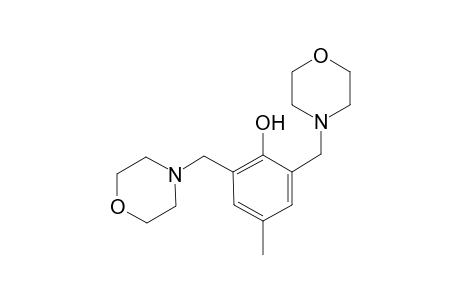 4-Methyl-2,6-bis(4-morpholinylmethyl)phenol