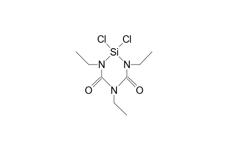 1,3,5-Triethyl-2-dichloro-1,3,5-triaza-2-sila-cyclohexane-4,6-dione