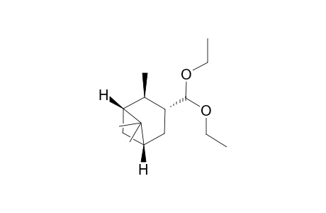 (trans)-3-(diethoxymethyl)-2,6,6-trimethylbicyclo[3.1.1]heptane
